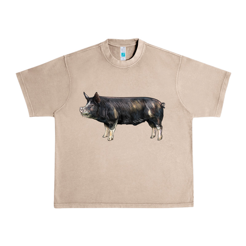 Berkshire Pig Urban Heavy Tee by LillyAllenDesigns | Teevron