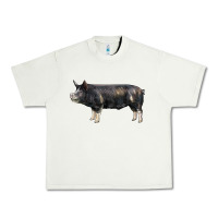 Pistachio berkshire pig Urban Heavy Tee - LillyAllenDesigns