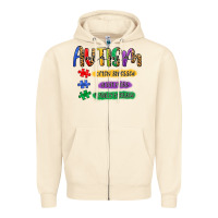 Autism Mama Zipper Hoodie | Teevron