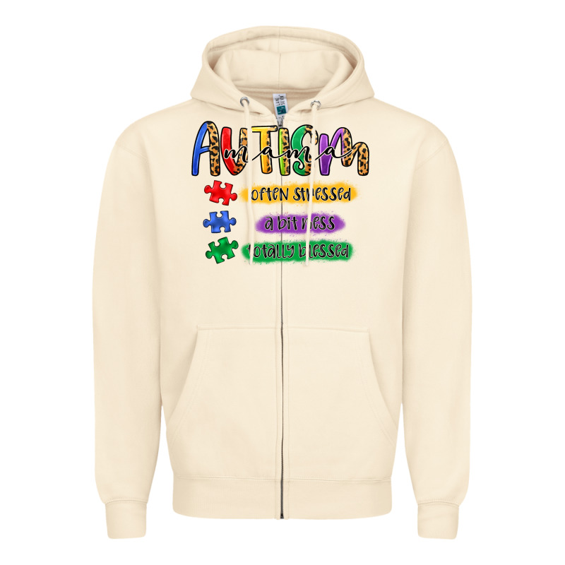 Autism Mama Zipper Hoodie by Artiststas | Teevron