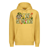 Antique Gold Egg hunter with camouflage plate letters Easter Premium Hoodie - HowdyJamesFarm