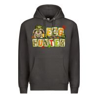 Smoke Egg hunter with camouflage plate letters Easter Premium Hoodie - HowdyJamesFarm