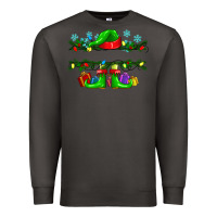 Smoke custom name christmas elf Premium Sweatshirt - texasbilliewilder