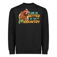 Black life is better in the country Heavyweight Sweatshirt - MaliasSmallBusiness