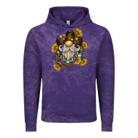 Cloud Purple cowboy gnome sunflower rope Vintage Hoodie - BarkalooDesign