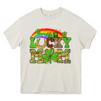 Cream One lucky mom St. Patricks Day Heavy Core Tee - Neo Western
