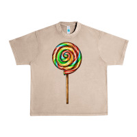 French Oak rainbow lollipop Urban Heavy Tee - AdoDesignShop