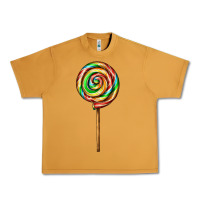Peanut Butter rainbow lollipop Urban Heavy Tee - AdoDesignShop