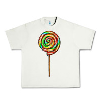 Pistachio rainbow lollipop Urban Heavy Tee - AdoDesignShop