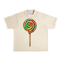 Sandshell rainbow lollipop Urban Heavy Tee - AdoDesignShop