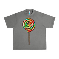 Tornado rainbow lollipop Urban Heavy Tee - AdoDesignShop
