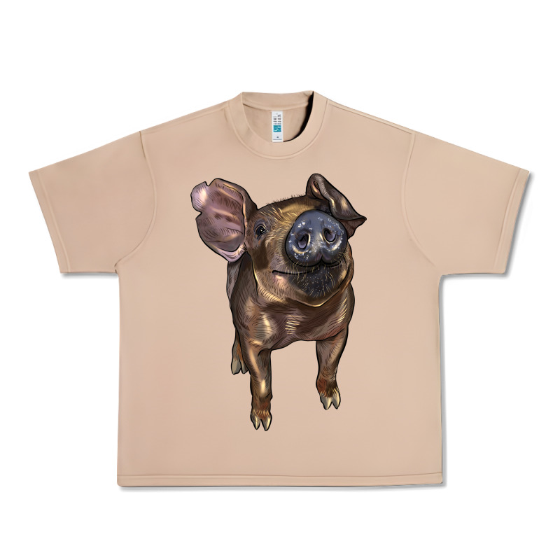 Baby Duroc Pig Urban Heavy Tee by LillyAllenDesigns | Teevron