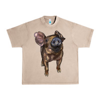 French Oak baby duroc pig Urban Heavy Tee - LillyAllenDesigns