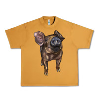 Peanut Butter baby duroc pig Urban Heavy Tee - LillyAllenDesigns