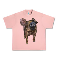 Salmon baby duroc pig Urban Heavy Tee - LillyAllenDesigns