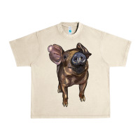 Sandshell baby duroc pig Urban Heavy Tee - LillyAllenDesigns