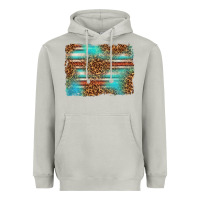 Moon Dust Serape and Leopard Background Heavyweight Hoodie - texasbilliewilder
