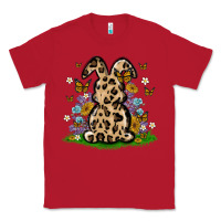 Red western floral bunny Classic Tee - MaliasSmallBusiness