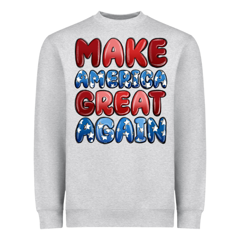 Make America Great Again Heavyweight Sweatshirt by MaliasSmallBusiness | Teevron