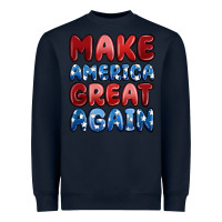 Navy make america great again Heavyweight Sweatshirt - MaliasSmallBusiness