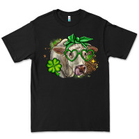 Black Charolais St. Patrick's Day Premium Tee - OliviaCreatesArt