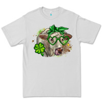 Dove Grey Charolais St. Patrick's Day Premium Tee - OliviaCreatesArt
