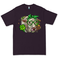 Plum Charolais St. Patrick's Day Premium Tee - OliviaCreatesArt