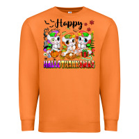 Carrot happy hallothanksmas unicorns Premium Sweatshirt - texasbilliewilder