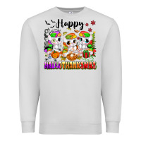 Dove Grey happy hallothanksmas unicorns Premium Sweatshirt - texasbilliewilder