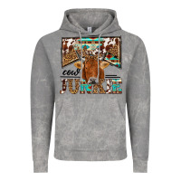 Cloud Rock cow junkie Vintage Hoodie - NancyCooperArtShop