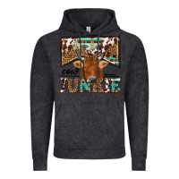 Vintage Arctic cow junkie Vintage Hoodie - NancyCooperArtShop