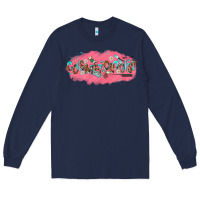 Navy cosmetologist Long Sleeve Tee - NancyCooperArtShop