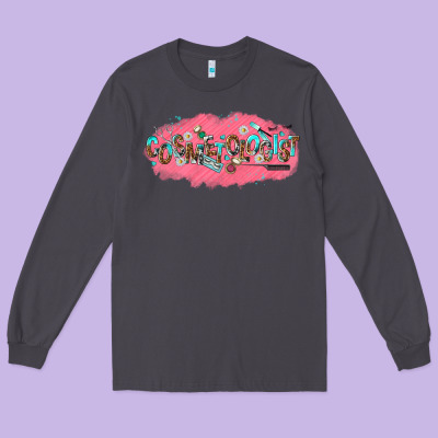 Cosmetologist Long Sleeve Tee Designed By Nancycooperartshop