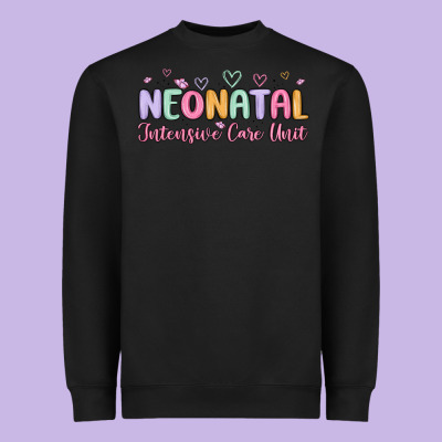 Nicu Nurse Neonatal Intensive Care Unit Heavyweight Sweatshirt Designed By Maliassmallbusiness
