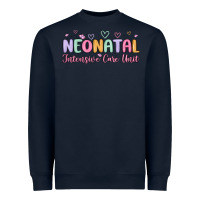 Navy nicu nurse neonatal intensive care unit Heavyweight Sweatshirt - MaliasSmallBusiness