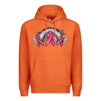 Carrot Cancer ribbon rainbow Cancer Awareness Premium Hoodie - HowdyJamesFarm