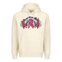 Sandshell Cancer ribbon rainbow Cancer Awareness Premium Hoodie - HowdyJamesFarm