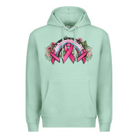 Seafoam Cancer ribbon rainbow Cancer Awareness Premium Hoodie - HowdyJamesFarm