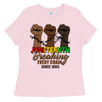 Bubblegum Pink breaking every chain since 1865 Ladies Tee - HRA Design Shop