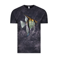 Cloud Black Angelfish Vintage Tee - LillyAllenDesigns