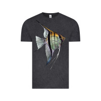 Vintage Black Angelfish Vintage Tee - LillyAllenDesigns