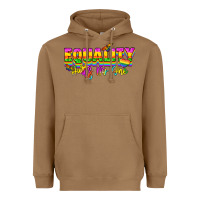 Toasted Coconut Equality hurts no one Heavyweight Hoodie - NancyCooperArtShop