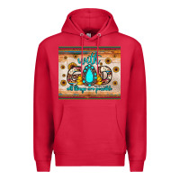 Cardinal with god all things are possible matthew 19 26 Premium Hoodie - JahusDesignShop