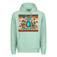 Seafoam with god all things are possible matthew 19 26 Premium Hoodie - JahusDesignShop
