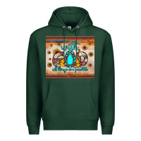 Sports Green with god all things are possible matthew 19 26 Premium Hoodie - JahusDesignShop