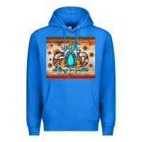 True Royal with god all things are possible matthew 19 26 Premium Hoodie - JahusDesignShop