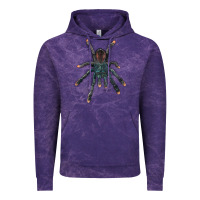 Cloud Purple Pink Toe Tarantula Vintage Hoodie - LillyAllenDesigns