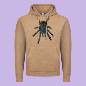 Pink Toe Tarantula Vintage Hoodie Designed By Lillyallendesigns