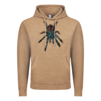 Vintage Coffee Pink Toe Tarantula Vintage Hoodie - LillyAllenDesigns