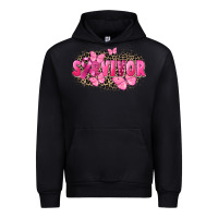 Black Survivor Breast Cancer Urban Hoodie - FaDigitalArtStudio